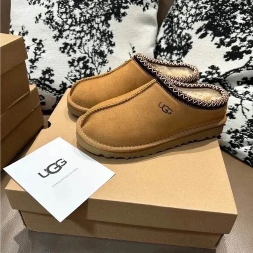UGG Tan Platform Shoes